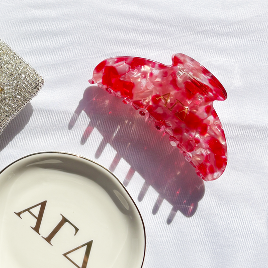 Alpha Gamma Delta | Greek Letters Hair Clip
